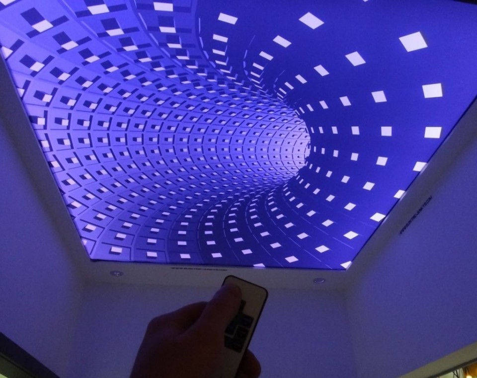 Заказать 3d натяжные потолки в г. Чита
